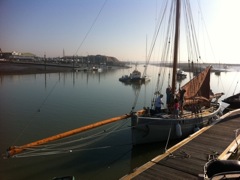 last sight of the old bowsprit