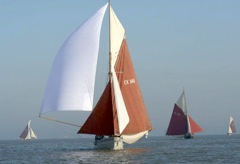 setting pole downwind